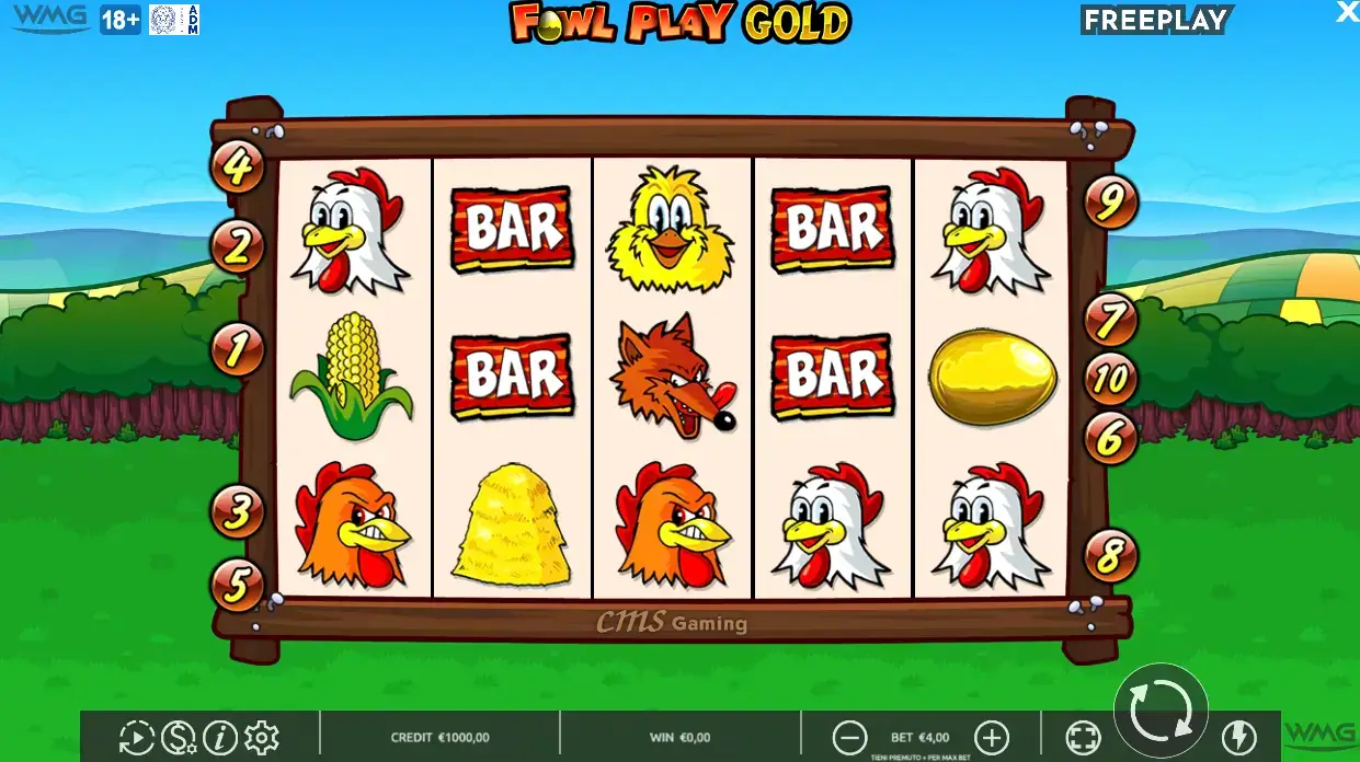 Fowl Play Gold Slot Game